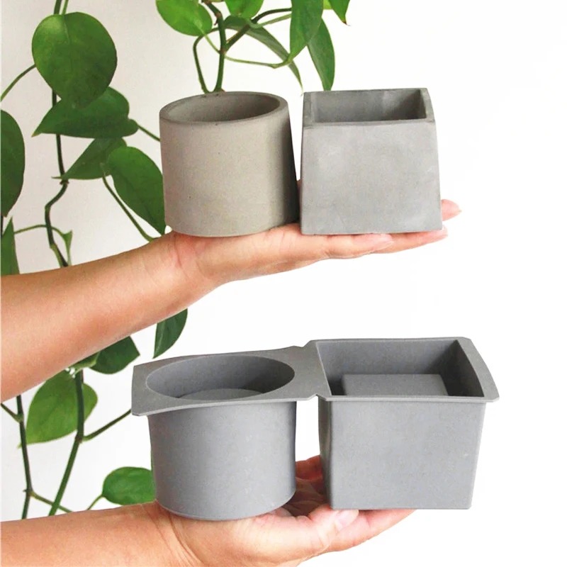 Potsticker Mold - Flower Pot Silicone Mold For Diy