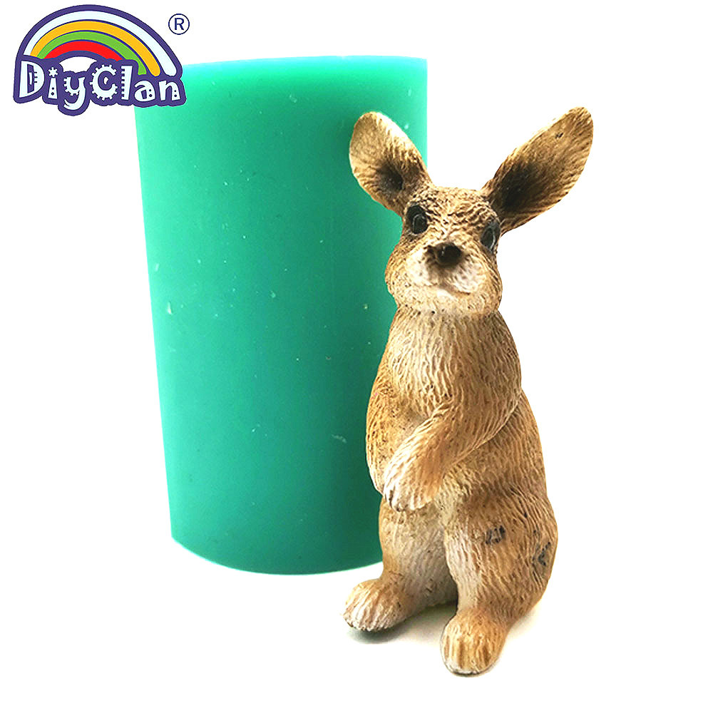 3D Simulation Rabbit Silicone  - Bunny Cake Mold 评论和价格