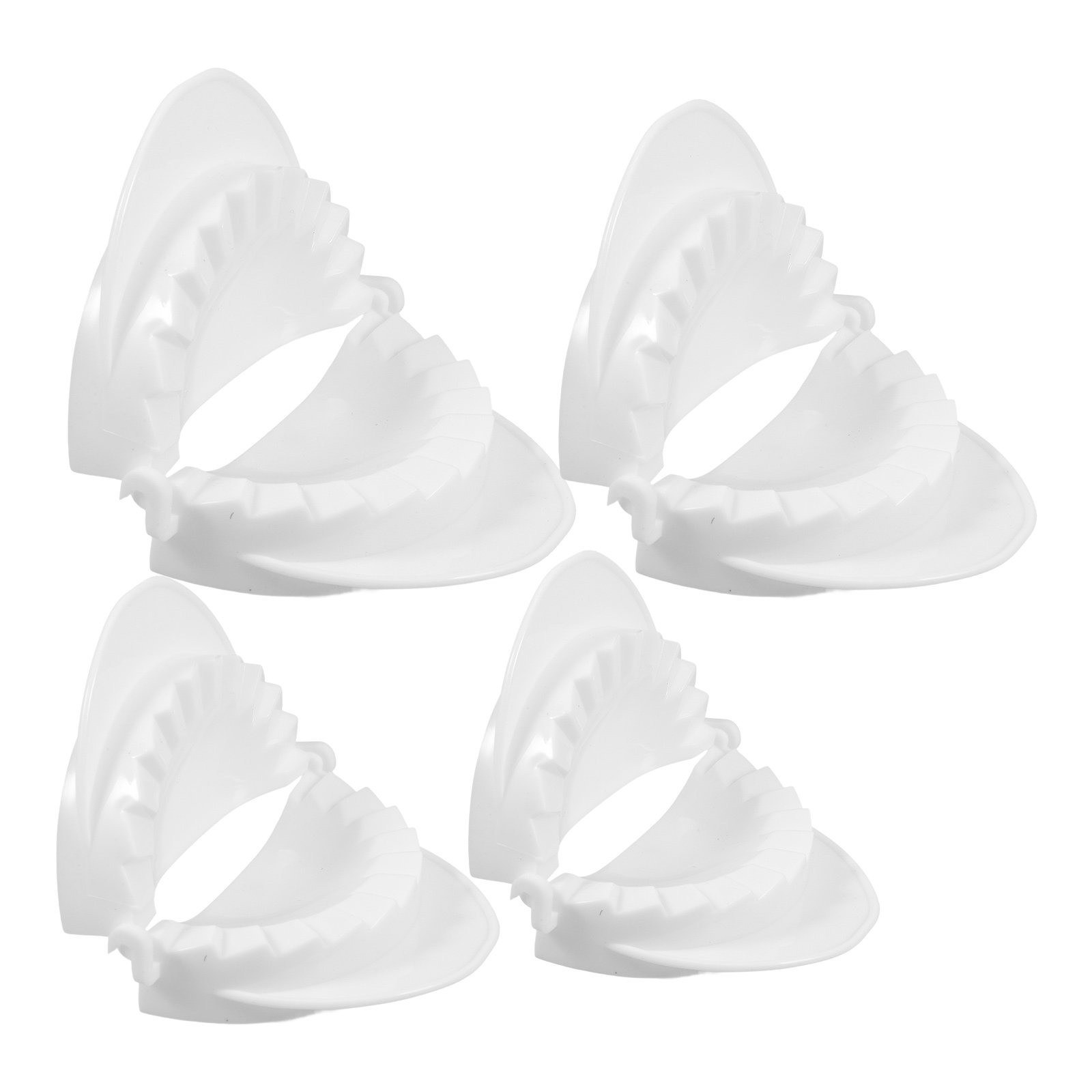 4Pcs Dumpling Maker Set PP Mat - Dumpling Press Set 评论和价格