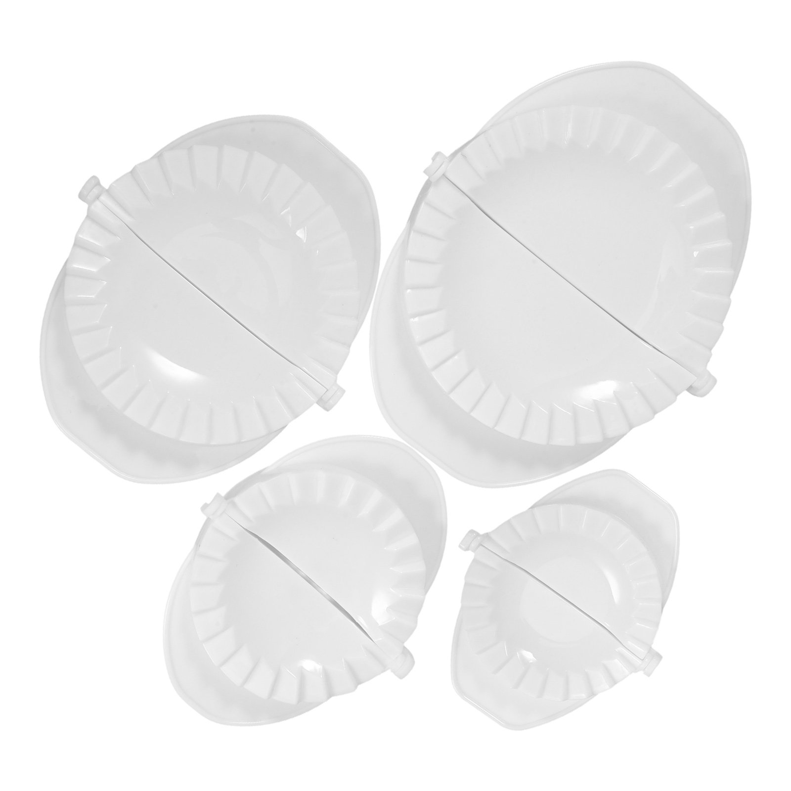 4Pcs Dumpling Maker Set PP Mat - Dumpling Press Set 评论和价格