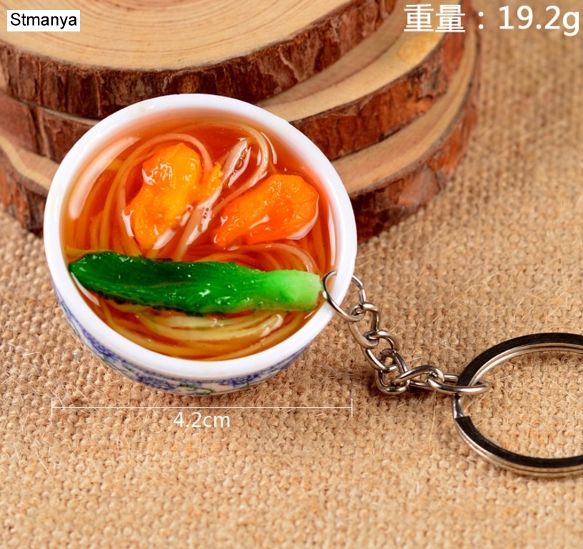 New Simulation Food Key Chains - Dim Sum Basket 评论和价格