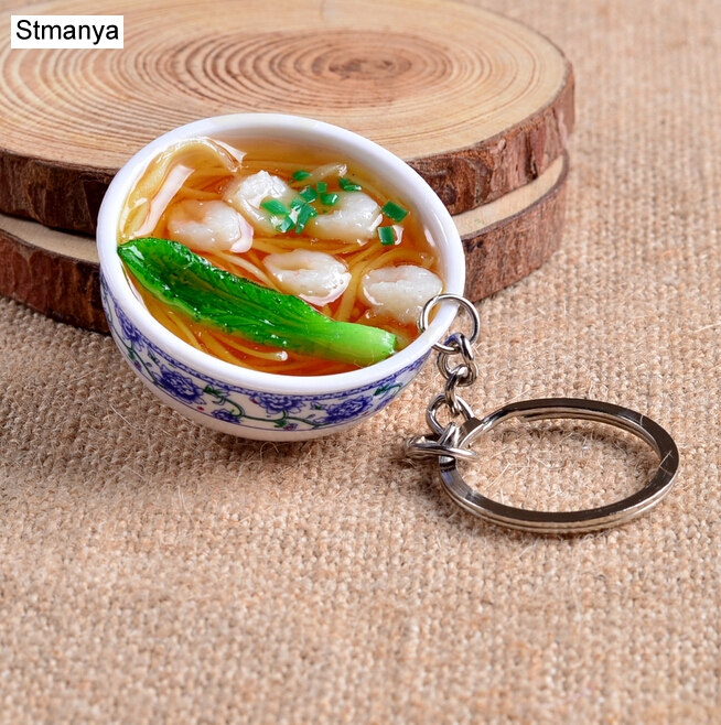 New Simulation Food Key Chains - Dim Sum Basket 评论和价格