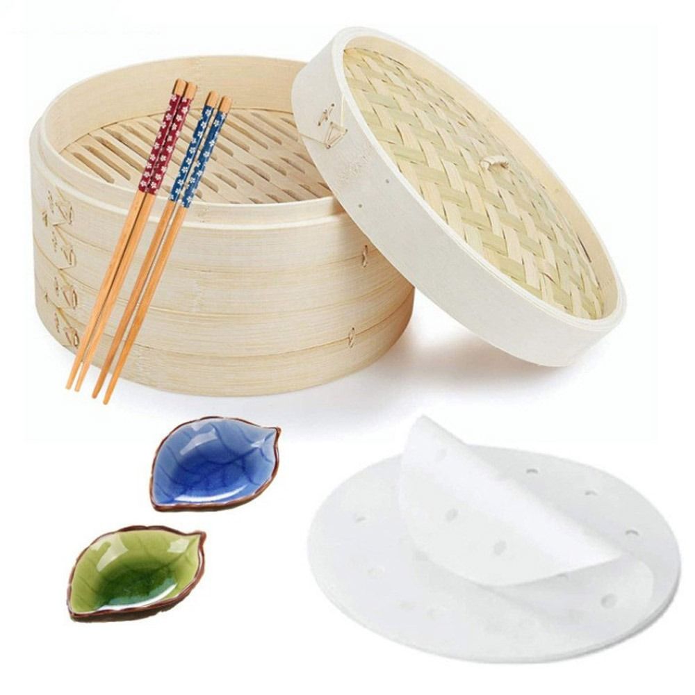 Chinese Steamer Bamboo Steamer - Bao Steamer Bamboo 评论和价格