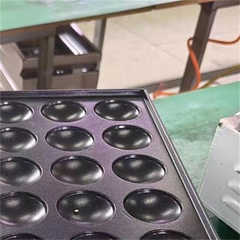 25 Holes  Pancake Machine 900W - Mini Pancake Griddle 评论和价格