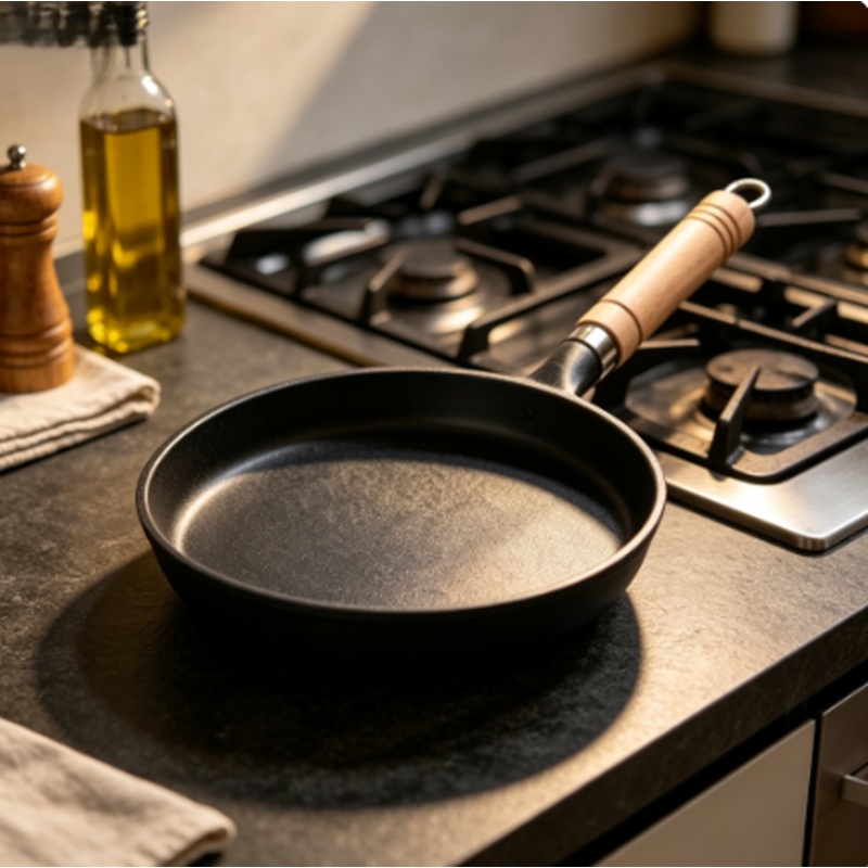 26cm Uncoated Cast Iron Skille - Mini Pancake Griddle 评论和价格