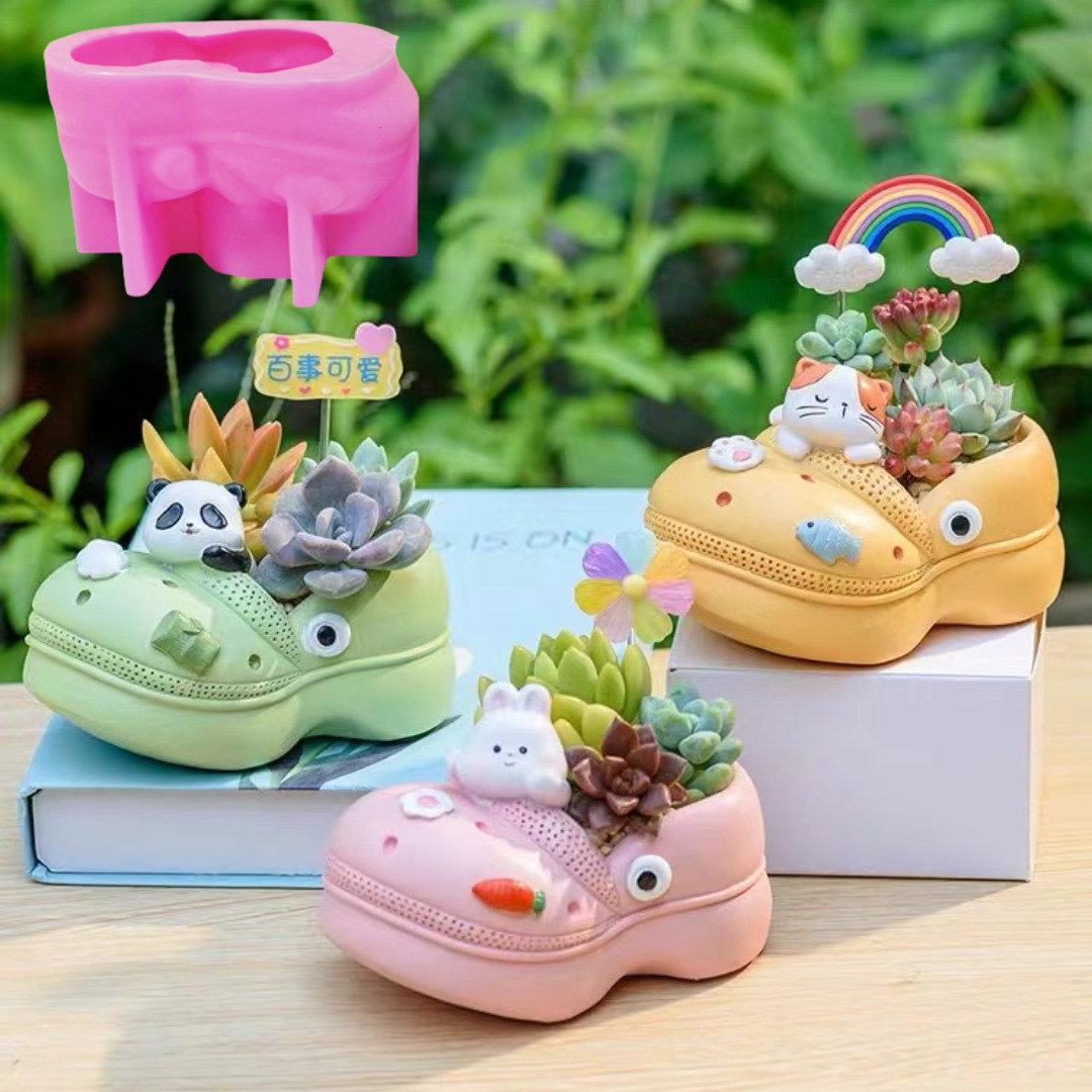 3D Animal Slippers Succulent P - Potsticker Mold 评论和价格