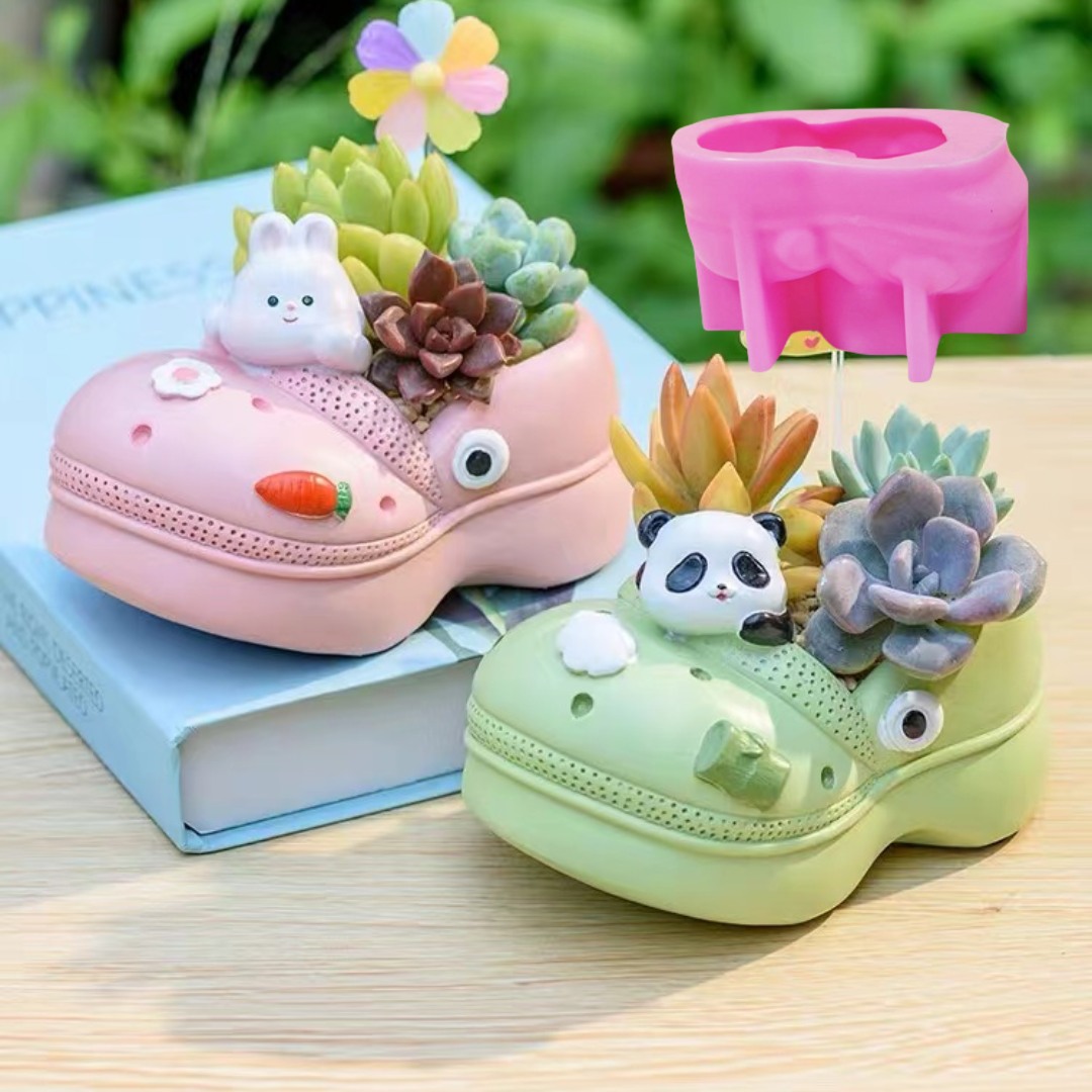 3D Animal Slippers Succulent P - Potsticker Mold 评论和价格