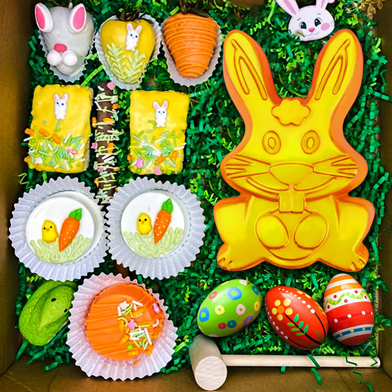 Easter Bunny Chocolate Silicon - Bunny Cake Mold 评论和价格