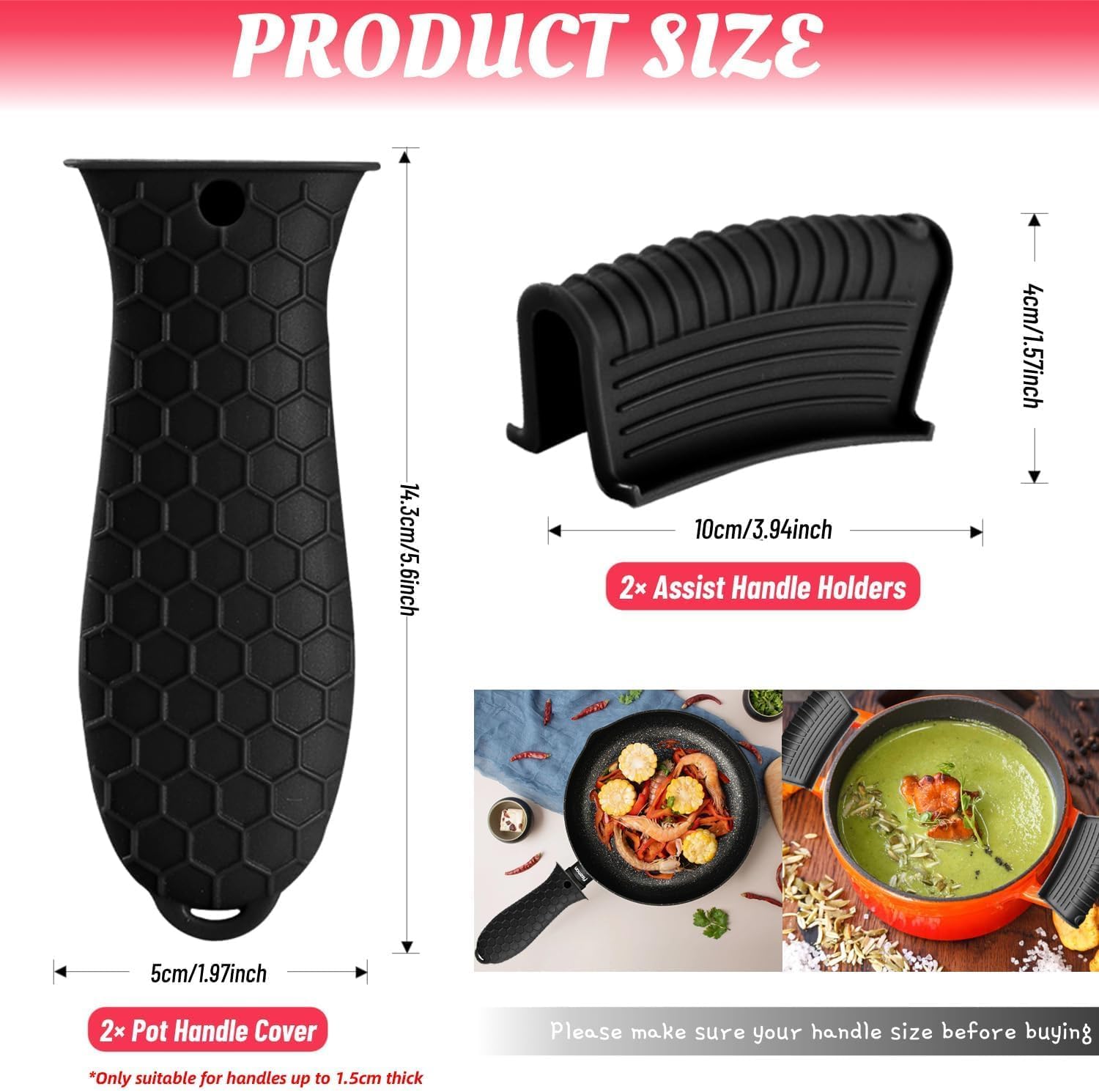 Silicone Heat-Resistant Handle - Cast Iron Corn 评论和价格