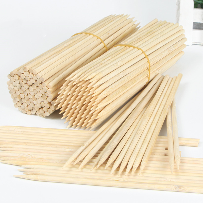 100pcs 20-50CM Disposable Food - Corn Dog Stick 评论和价格