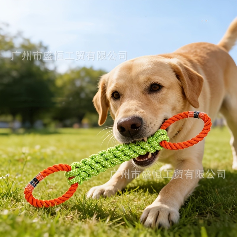 Pet toy cotton rope double-rin - Corn Dog Stick 评论和价格