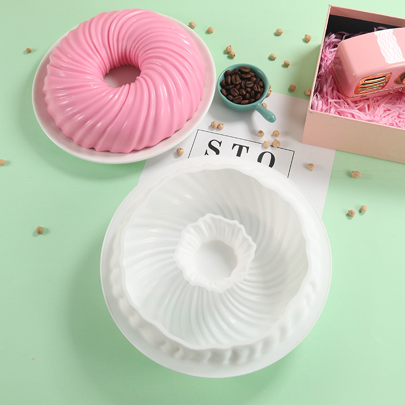 Big Donut shape Silicone Candl - Donut Mold Silicone 评论和价格