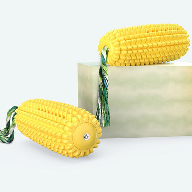 Squeaky Corn Dog Toothbrush Ch - Corn Dog Stick 评论和价格