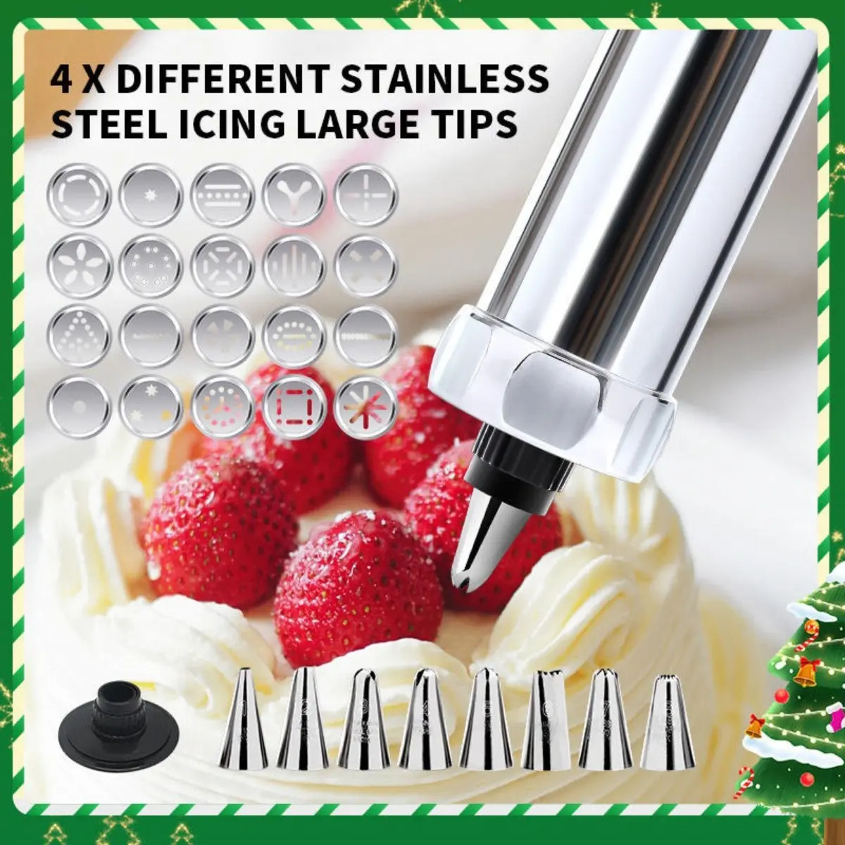 Stainless Steel Cookie Press K - Churros Maker Gun 评论和价格