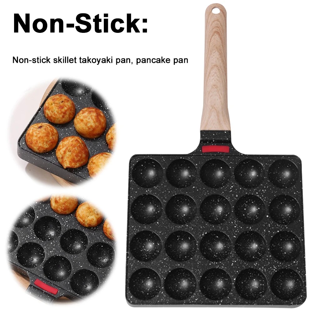 Takoyaki Pan 20 Molds Takoyaki - Takoyaki Grill Plate 评论和价格