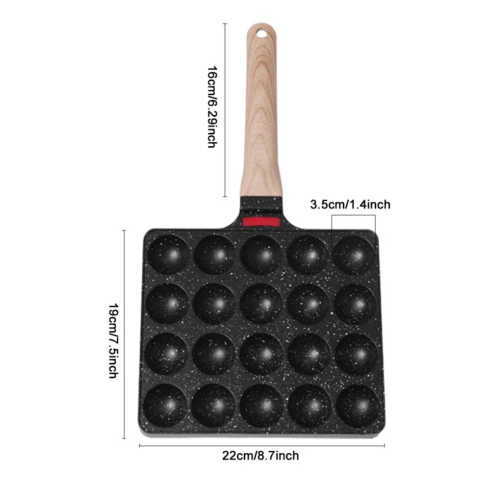 Takoyaki Pan 20 Molds Takoyaki - Takoyaki Grill Plate 评论和价格