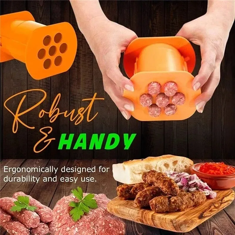 One Press Cevapcici Maker Kitc - Hot Dog Press 评论和价格