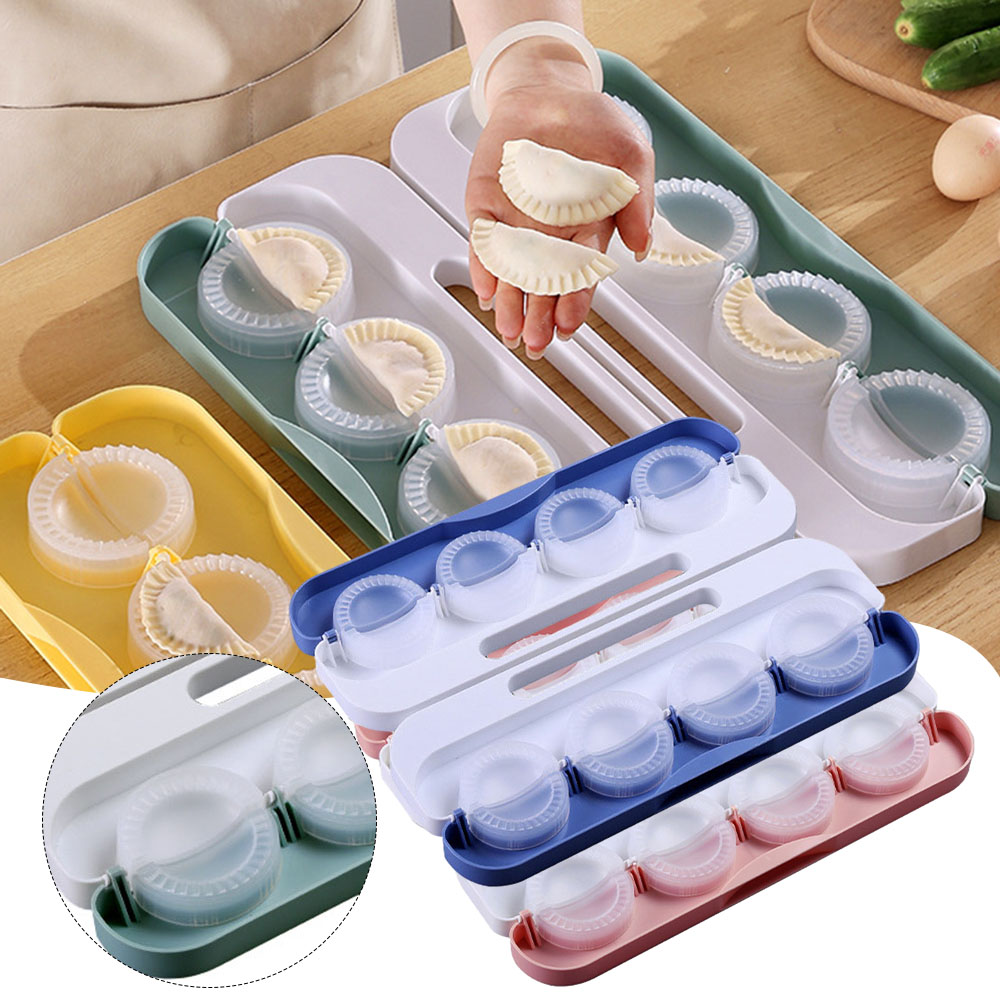 DIY Dumpling Maker 8-Grid Pres - Dumpling Press Set 评论和价格