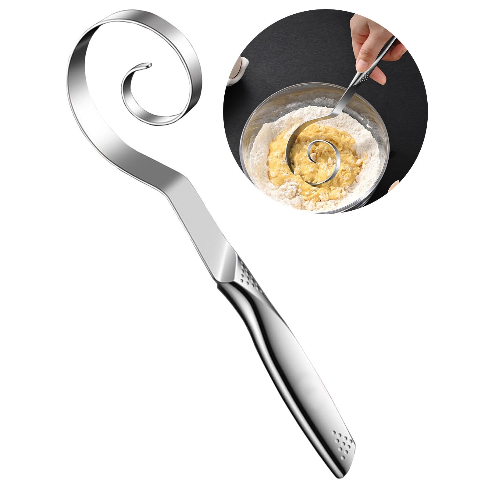 Danish Dough Whisk Stainless S - Danish Pancake Pan 评论和价格