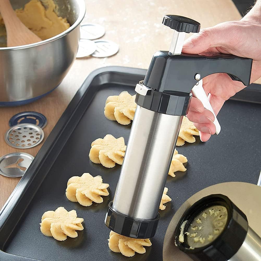 Multipurpose Aluminum Cookie M - Churros Maker Gun 评论和价格