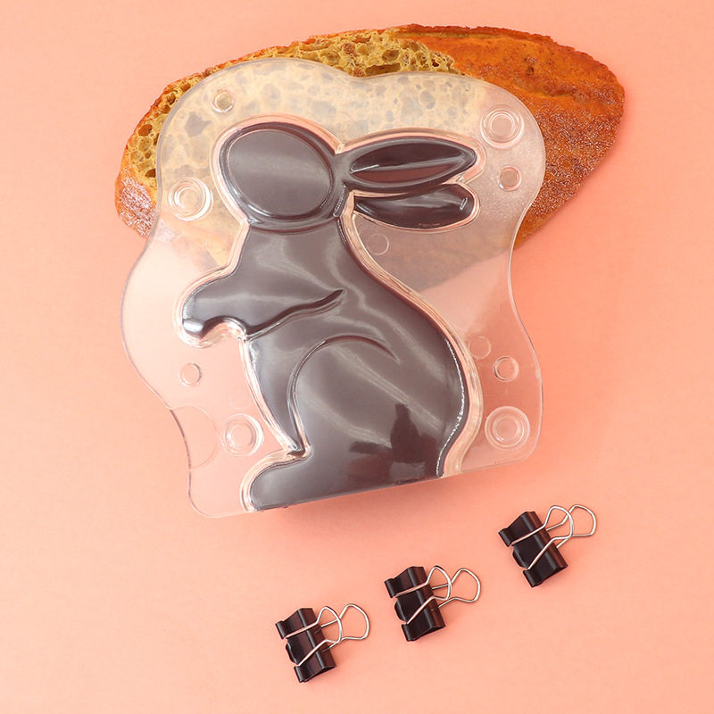 New 3D Rabbit shaped Chocolate - Bunny Cake Mold 评论和价格