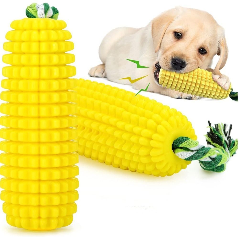 Tough Rubber Dog Chew Corn Sti - Corn Dog Stick 评论和价格