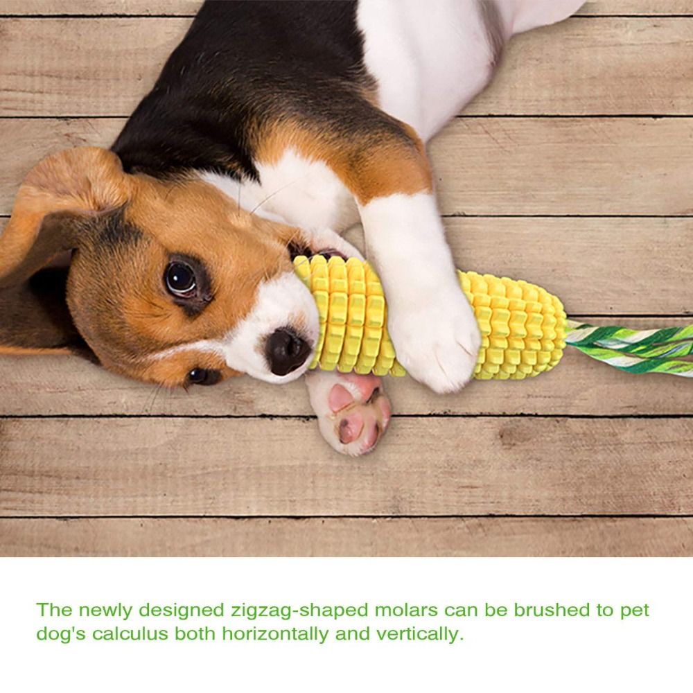 Tough Rubber Dog Chew Corn Sti - Corn Dog Stick 评论和价格