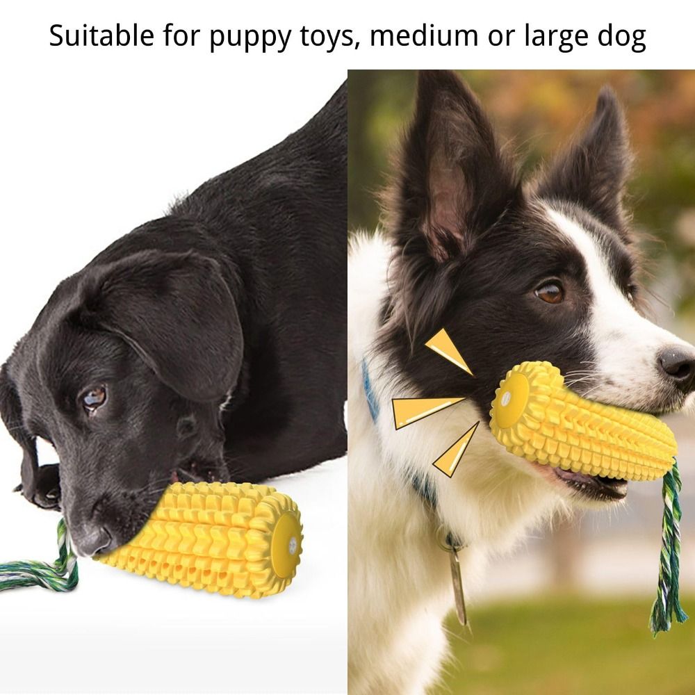 Tough Rubber Dog Chew Corn Sti - Corn Dog Stick 评论和价格