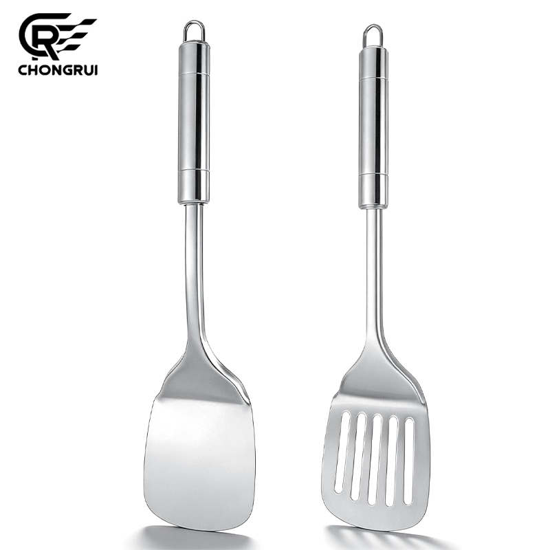 Stainless Steel Turner Long Ha - Okonomiyaki Spatula 评论和价格