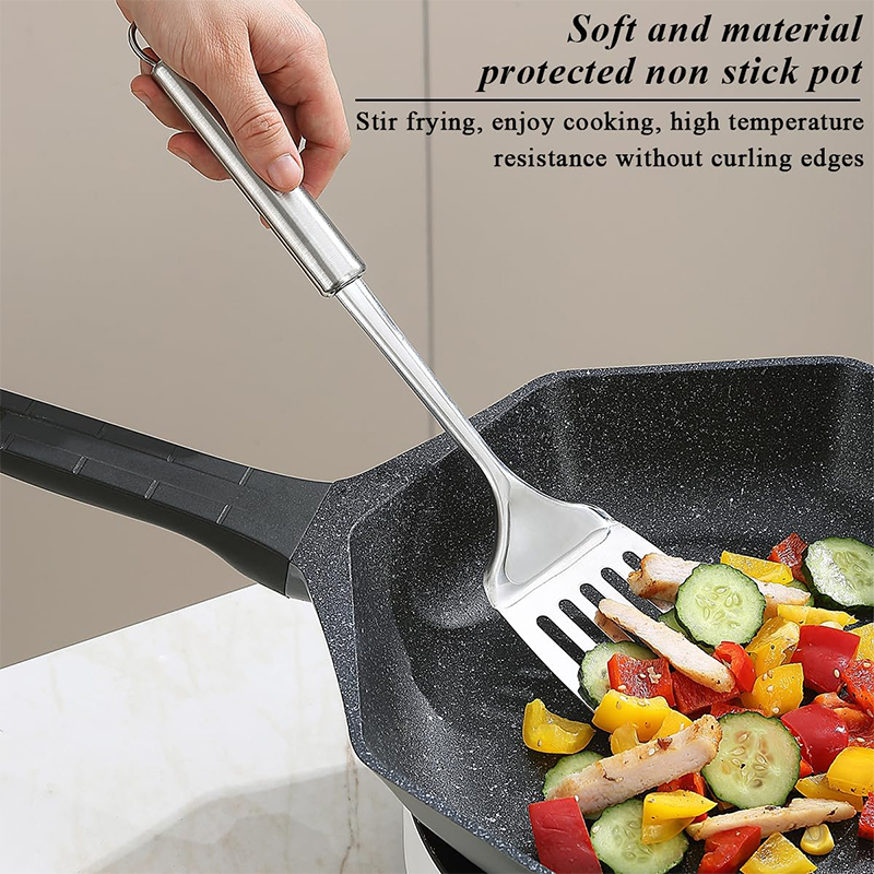 Stainless Steel Turner Long Ha - Okonomiyaki Spatula 评论和价格