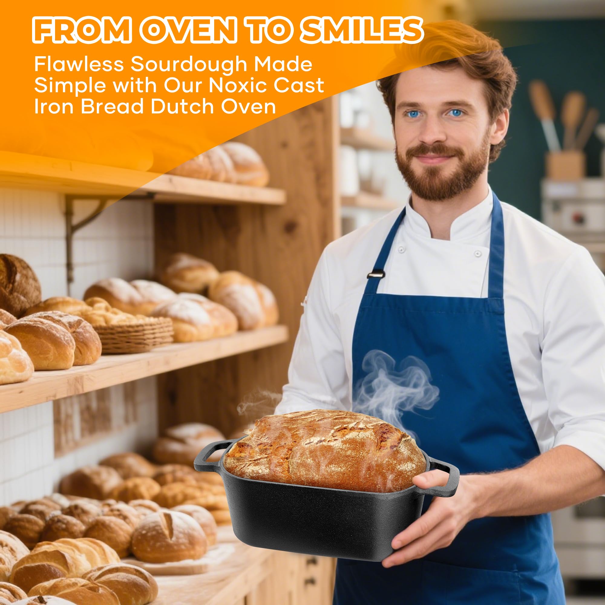 Dutch Oven For Bread Baking So - Cast Iron Corn 评论和价格