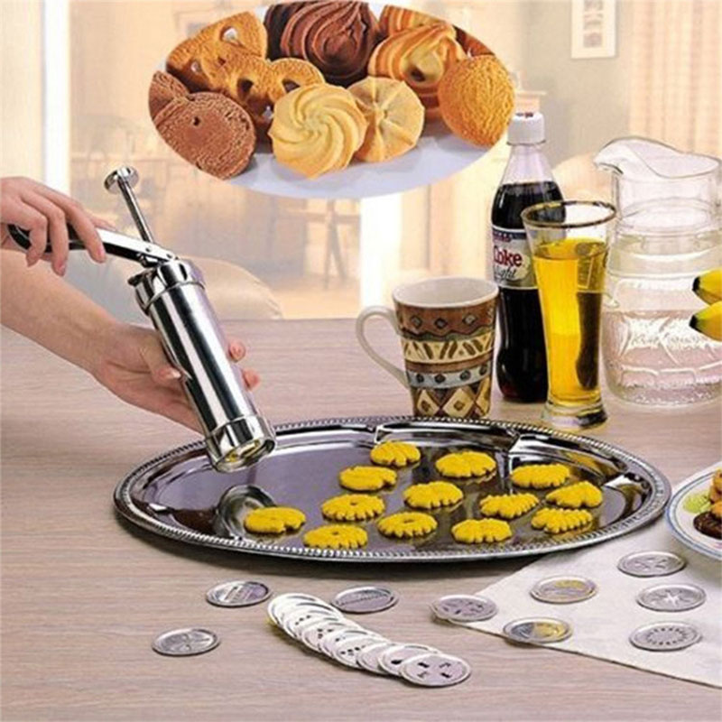 Multipurpose Aluminum Cookie M - Churros Maker Gun 评论和价格