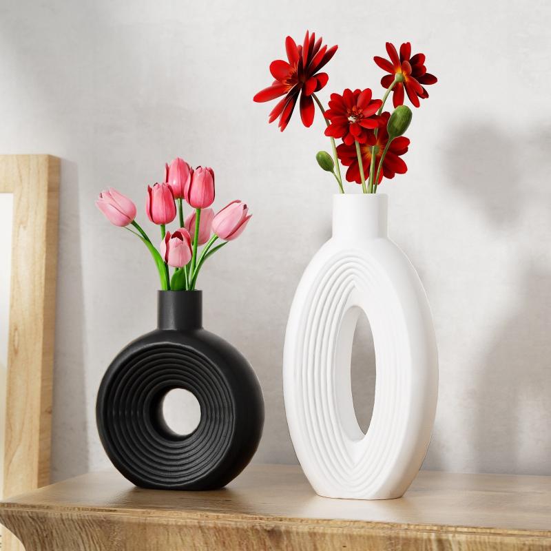 New Nordic Donut Shape Vase Si - Donut Mold Silicone 评论和价格