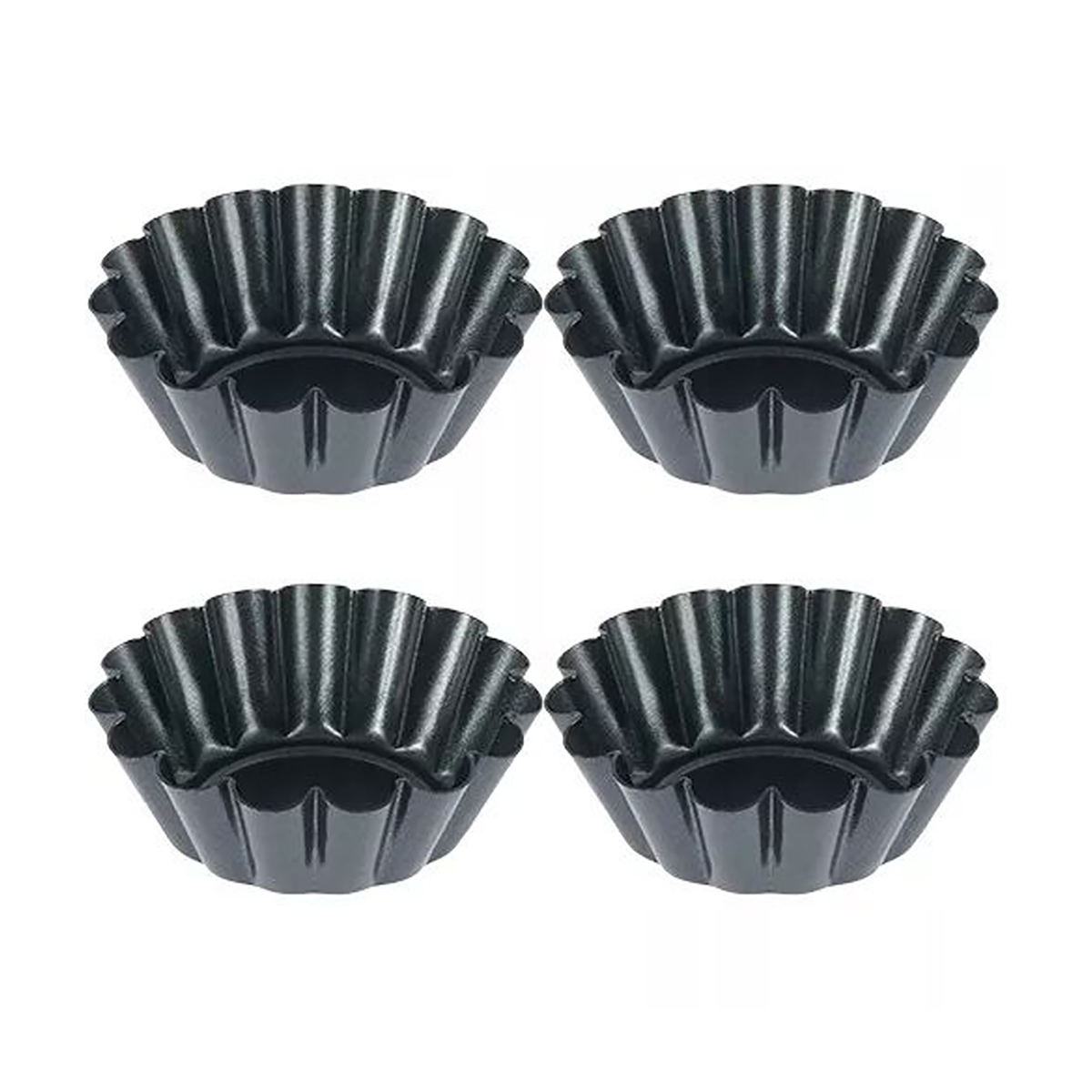4PCS Mini Round Nonstick Tart  - Egg Waffle Pan 评论和价格