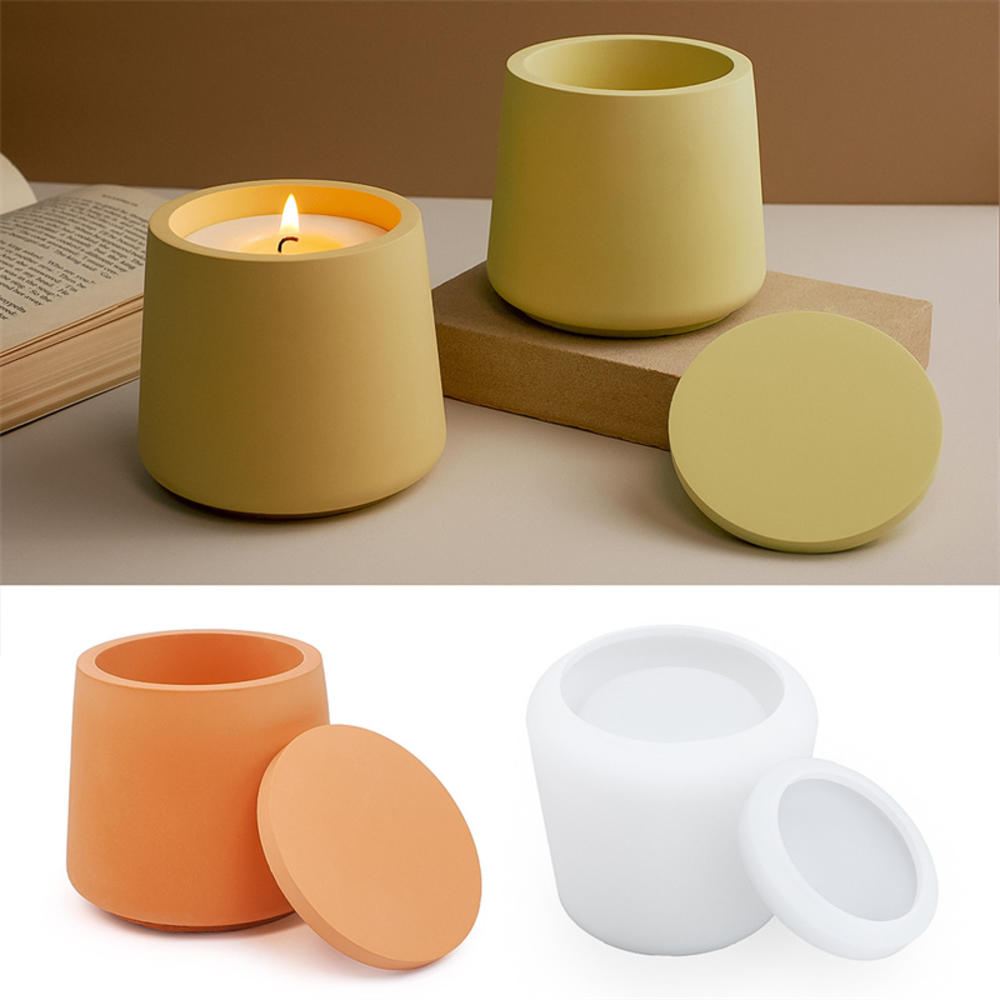 Candle Jar Silicone Mold With  - Potsticker Mold 评论和价格