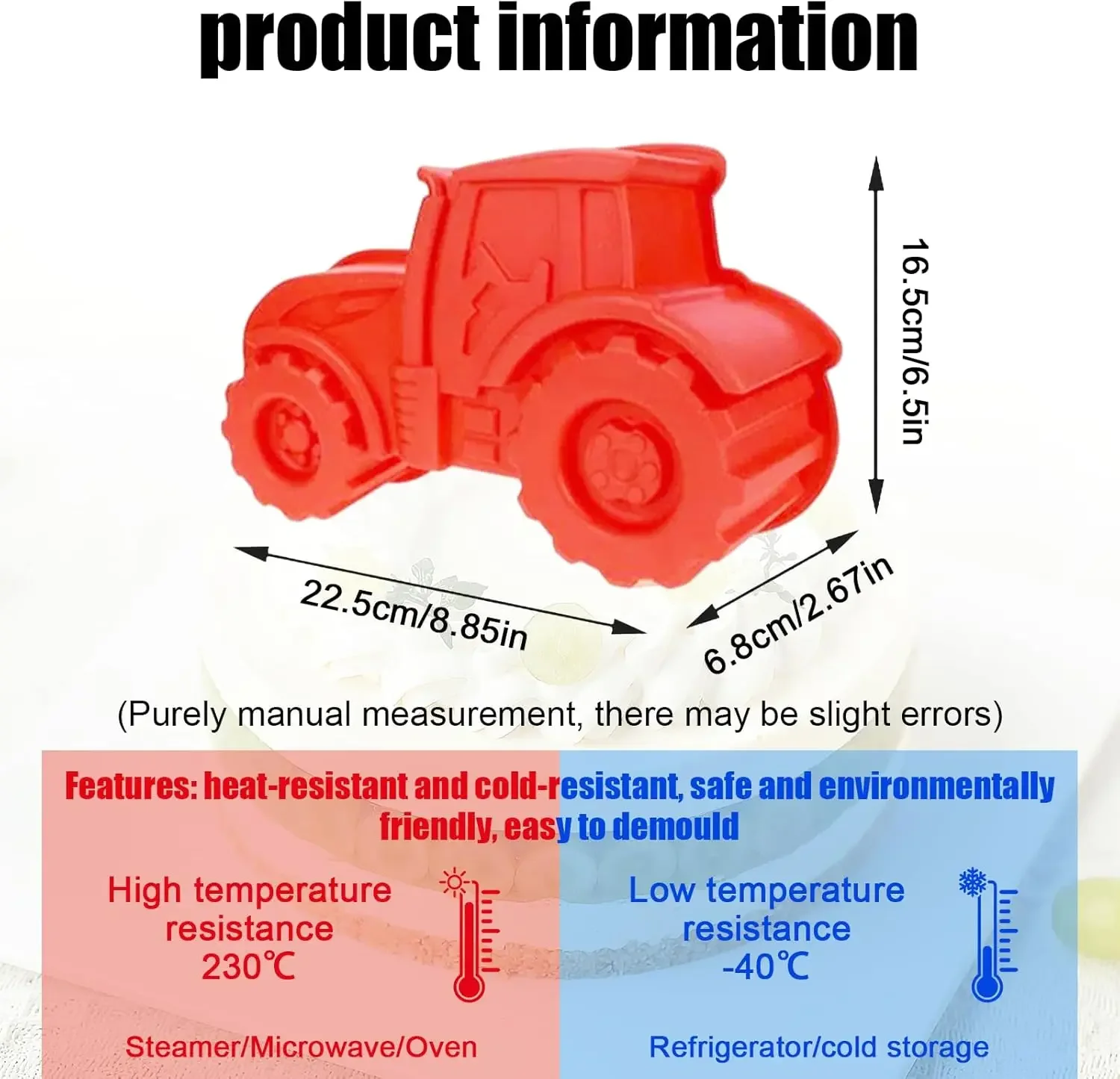 3D Tractor Silicone Baking Mou - Bunny Cake Mold 评论和价格