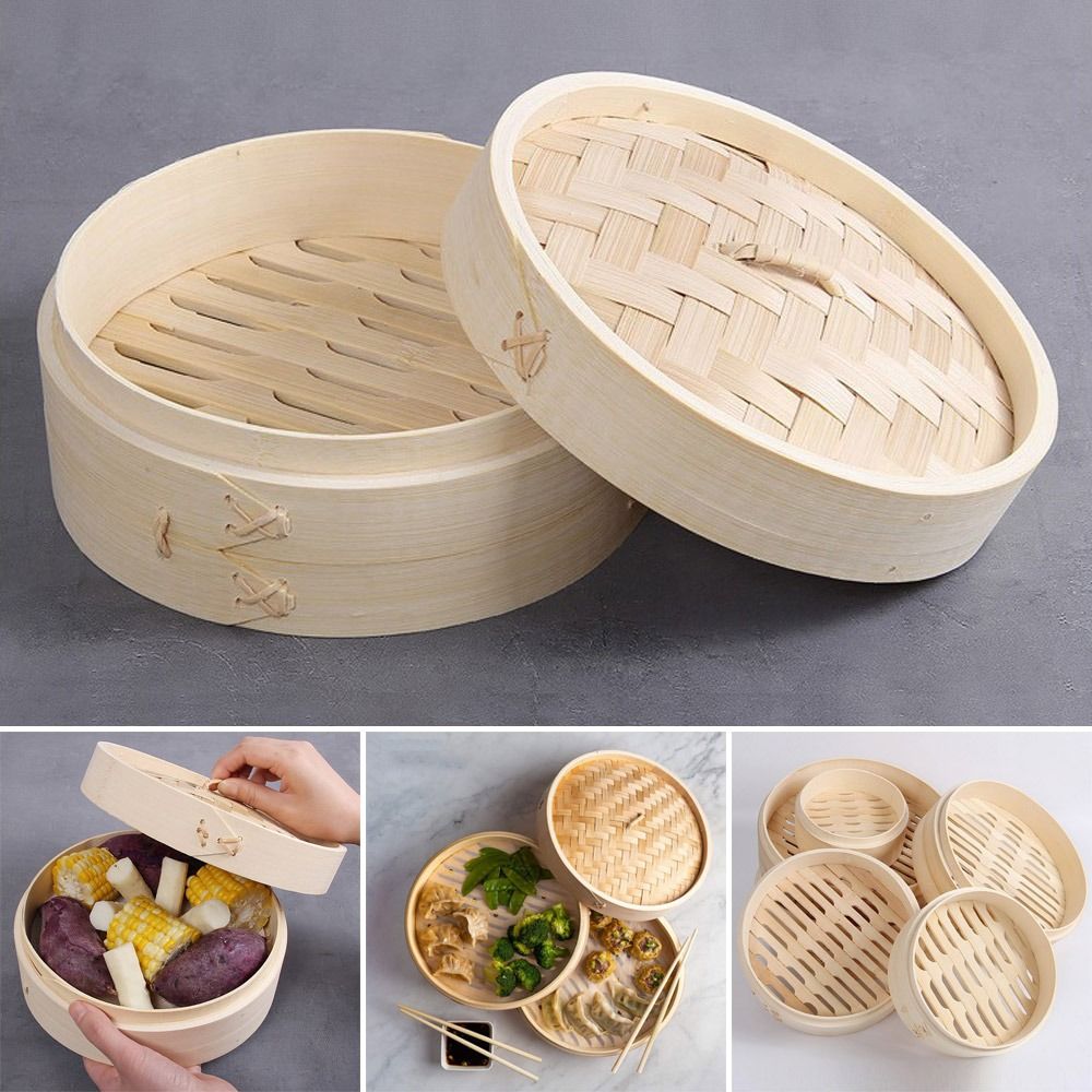 Chinese Steamer Bamboo Steamer - Bao Steamer Bamboo 评论和价格