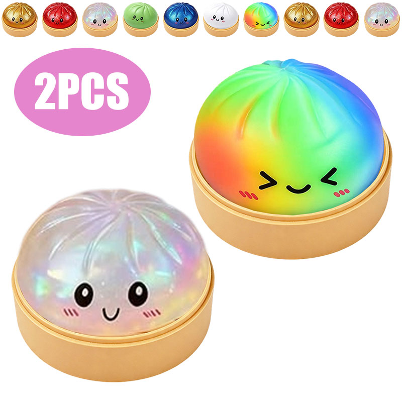 Bao Bun Squishy Toy with Bambo - Bao Steamer Bamboo 评论和价格