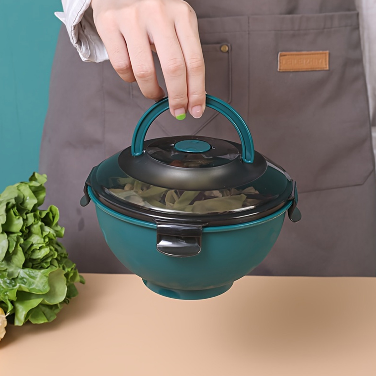 Portable Salad Noodle Soup Bow - Dim Sum Basket 评论和价格