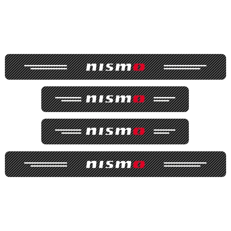 4Pcs Car Door Threshold Carbon - Crepe Pan Carbon 评论和价格