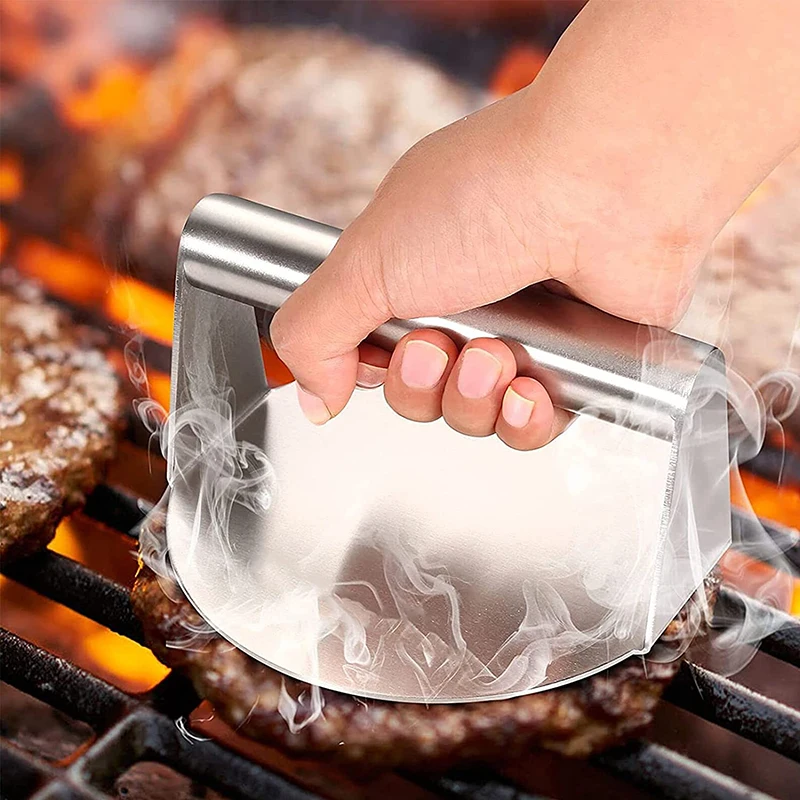304 Stainless Steel Burger Pre - Hot Dog Press 评论和价格