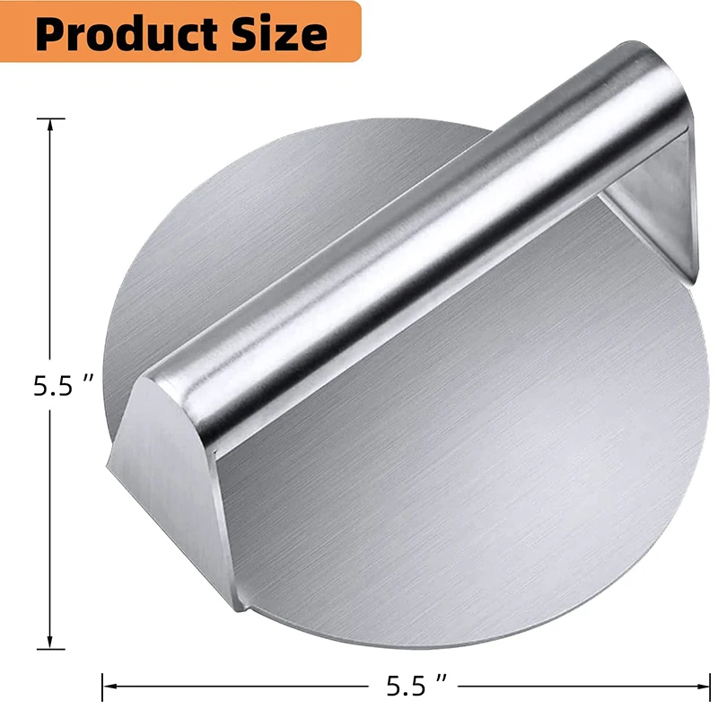 304 Stainless Steel Burger Pre - Hot Dog Press 评论和价格