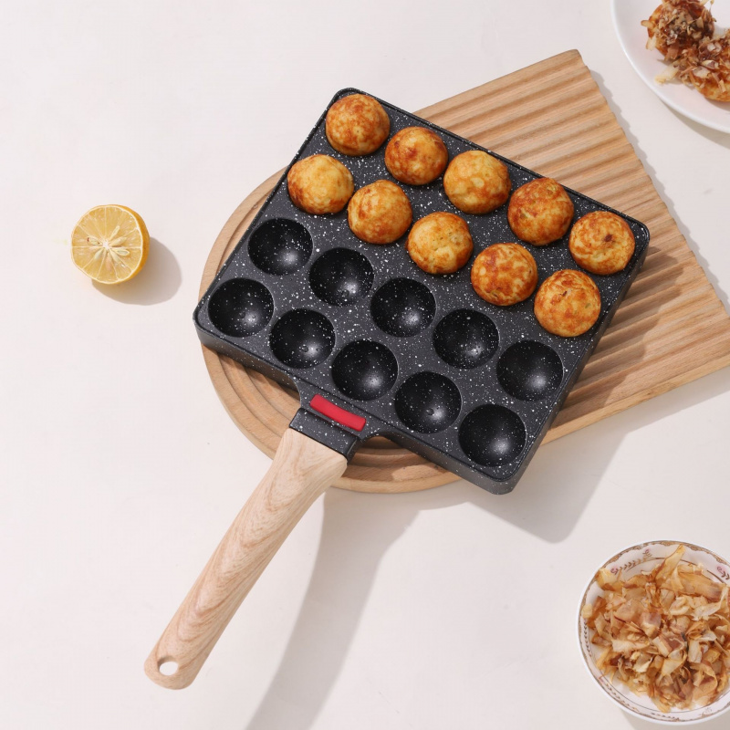 20-Hole Takoyaki Pan, Non-Stic - Takoyaki Grill Plate 评论和价格