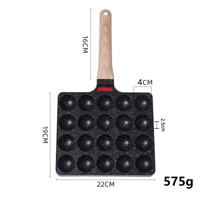 20-Hole Takoyaki Pan, Non-Stic - Takoyaki Grill Plate 评论和价格