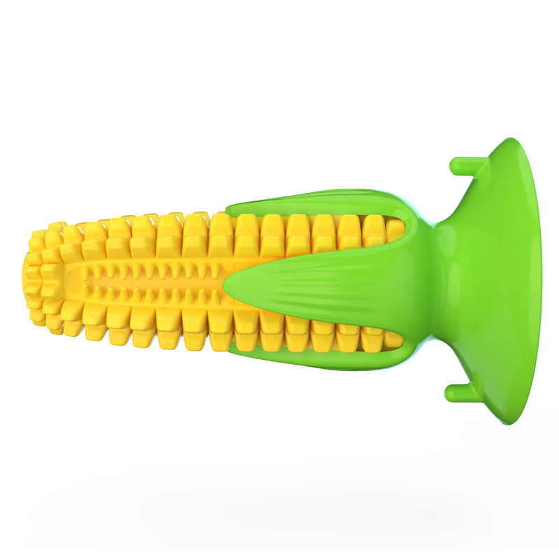 Dog toy with suction cup and c - Corn Dog Stick 评论和价格
