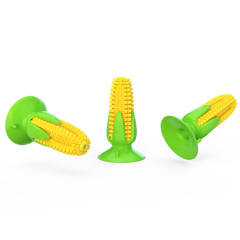 Dog toy with suction cup and c - Corn Dog Stick 评论和价格