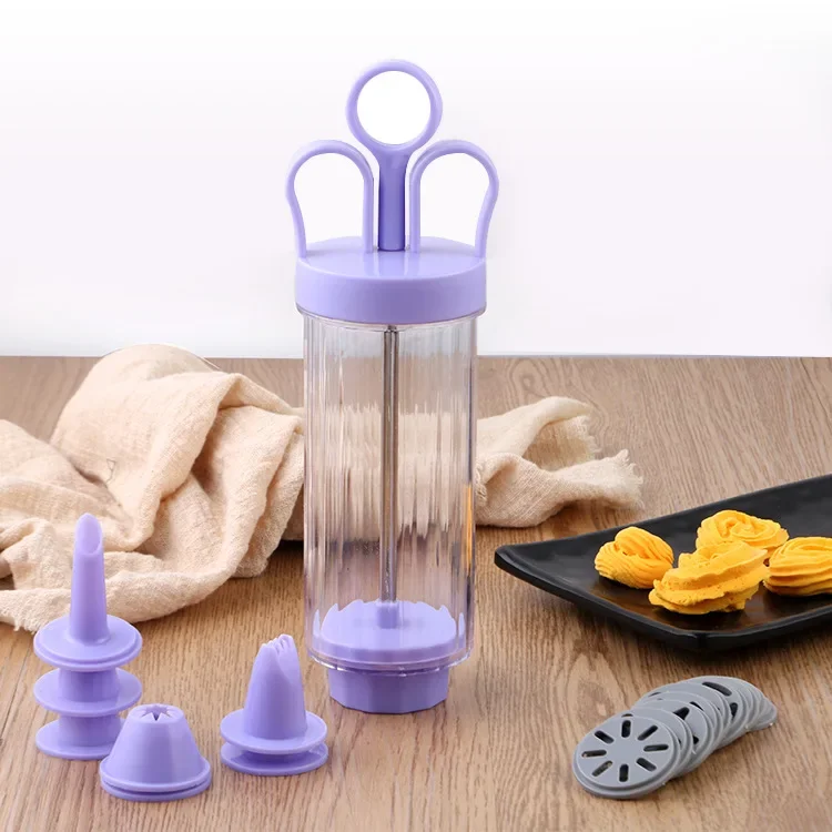DIY Manual Cookie Press Maker  - Churros Maker Gun 评论和价格