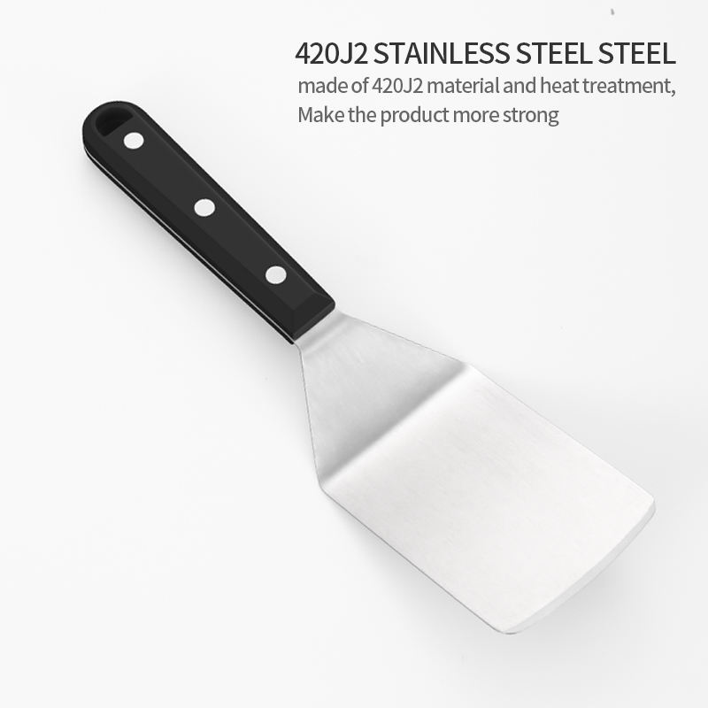 stainless steel Griddle spatul - Okonomiyaki Spatula 评论和价格