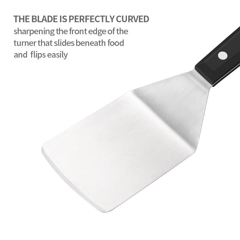 stainless steel Griddle spatul - Okonomiyaki Spatula 评论和价格