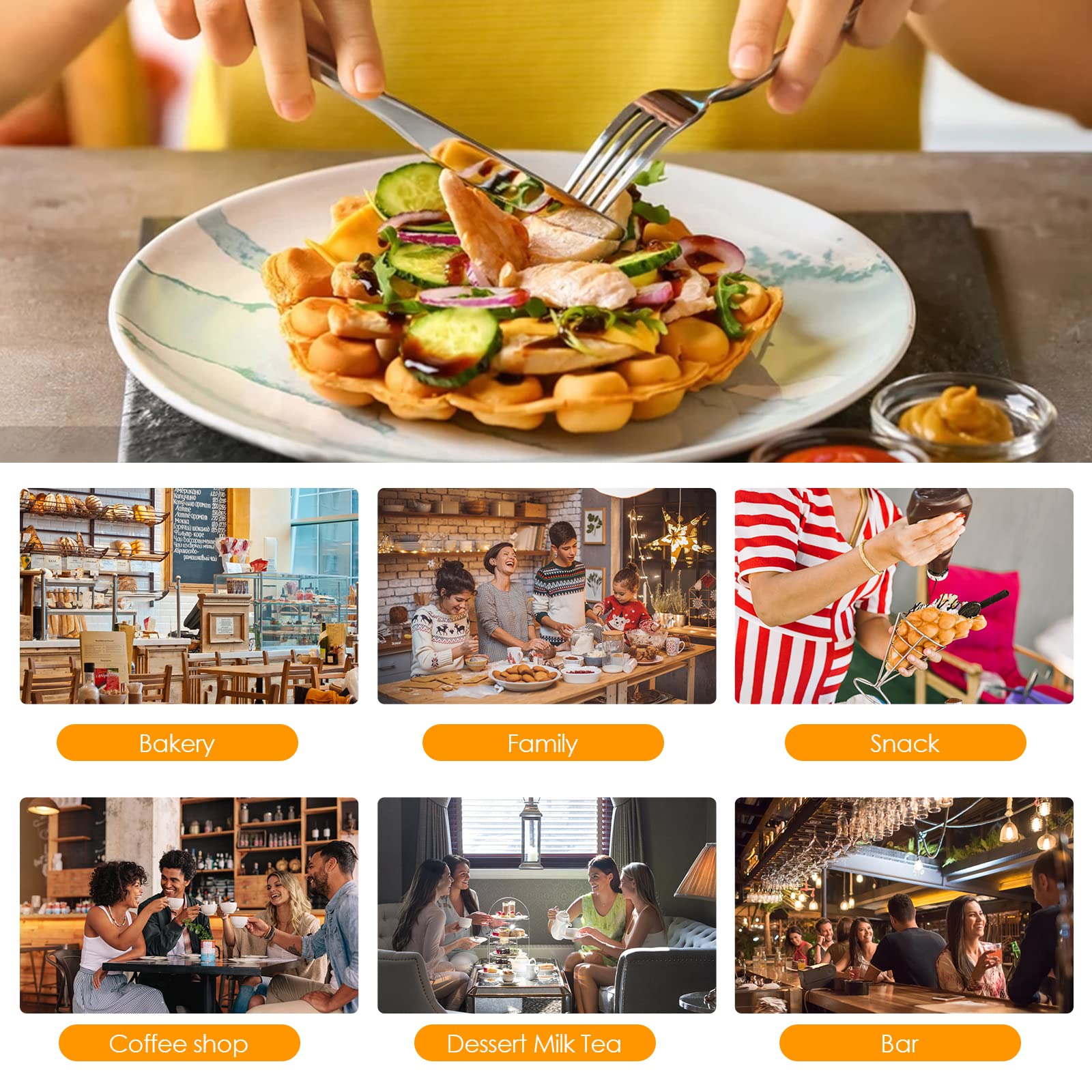 New Household Electric Non-Sti - Waffle Cone Maker 评论和价格